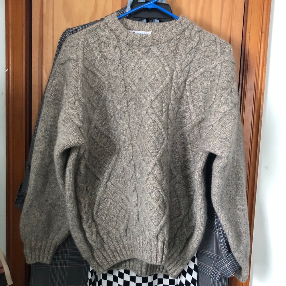 Vintage Lomond Wool Fisherman’s Sweater